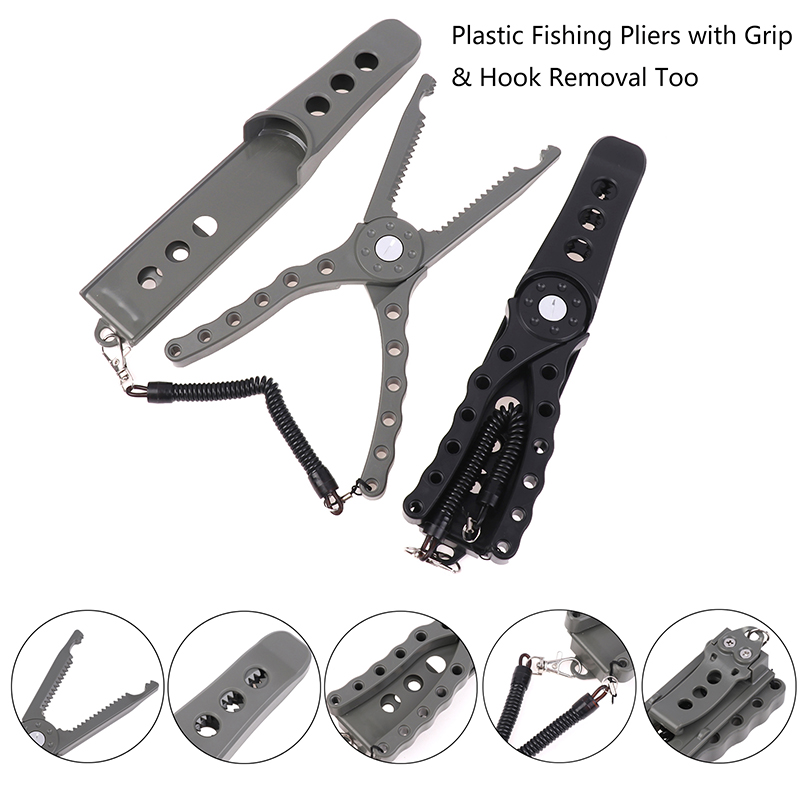 Fishing Hook Sharpener - 【F】Plastic Fishing Pliers With Grip Hook