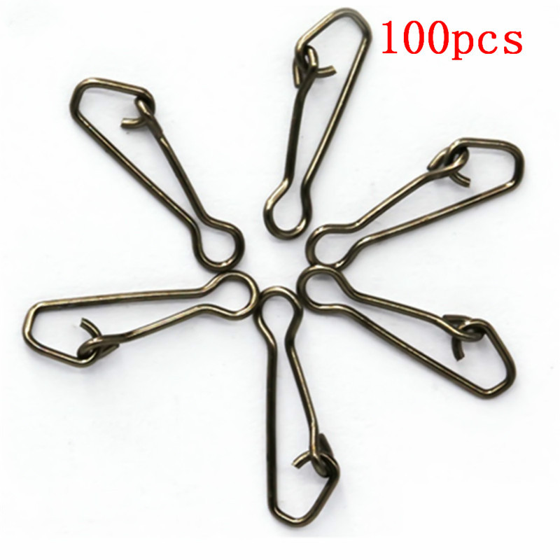 100pcs/lot QL Hooked Swivels S - Fishing Hook Assortment 评论和价格