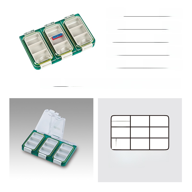 Meiho Fishing Box Small Access - Fishing Hook Box 评论和价格