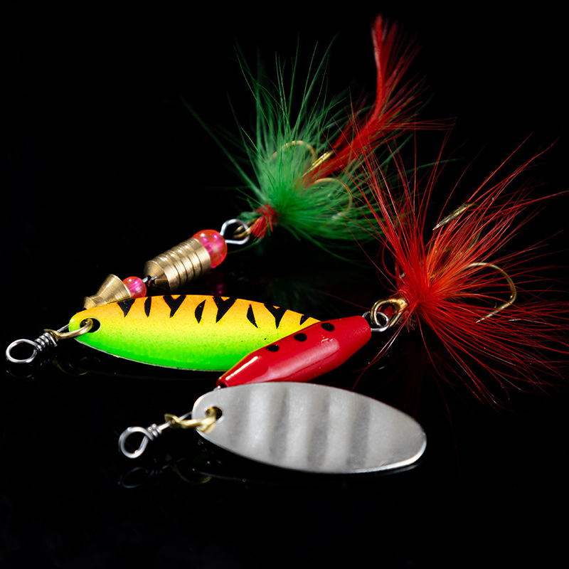 10PCS Fishing Lures Spinnerbai - Fishing Hook Treble 评论和价格
